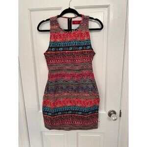 Tigerlily Anthropologie‎ Boho Print Tank Dress size 6 NWT